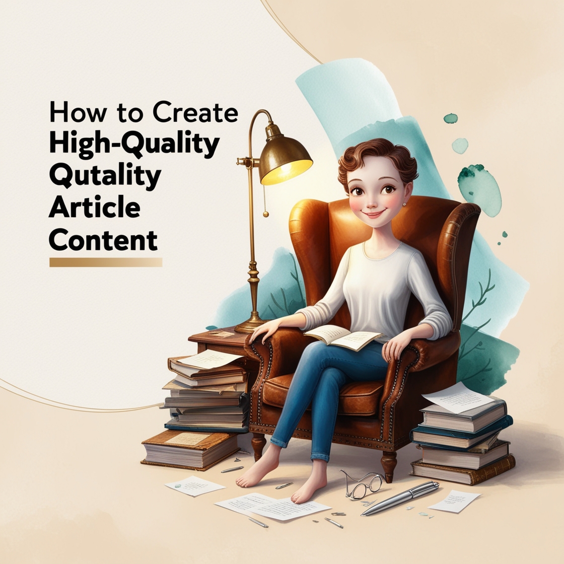 High-quality article content creation